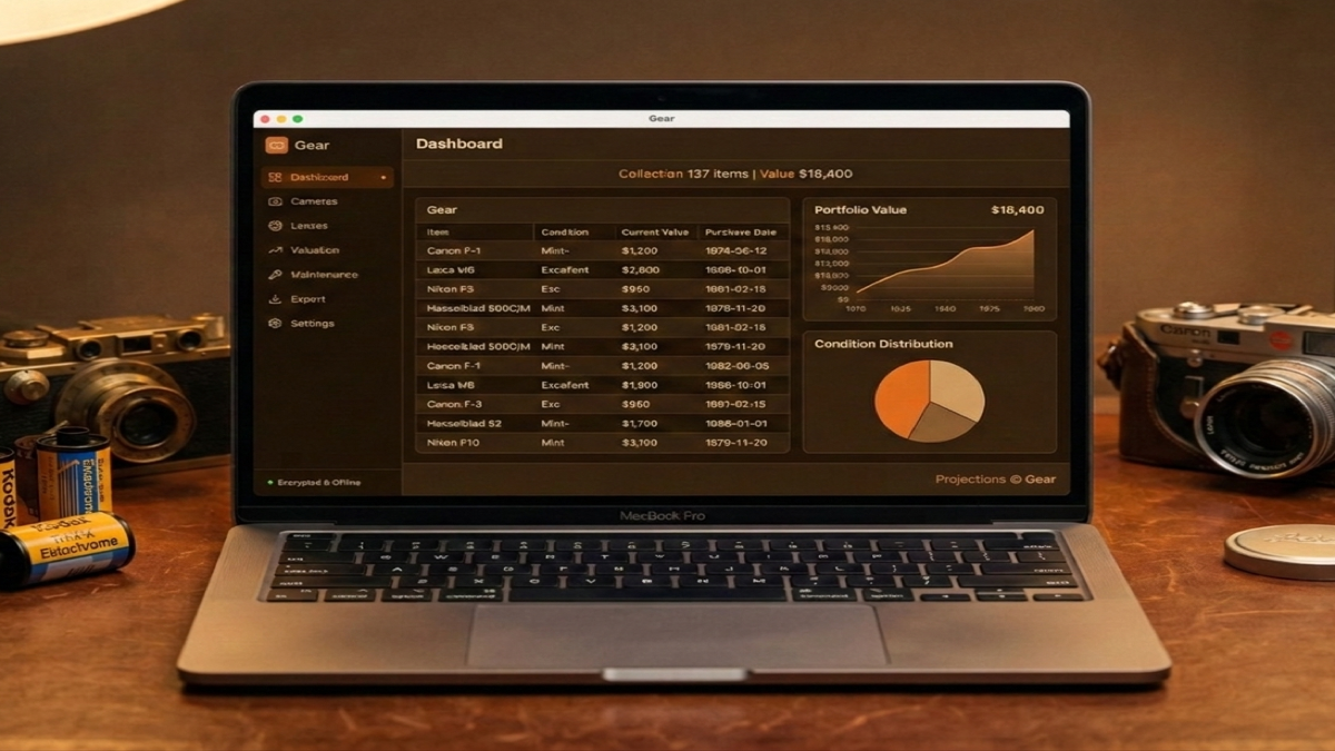 Projexions Gear app screenshot