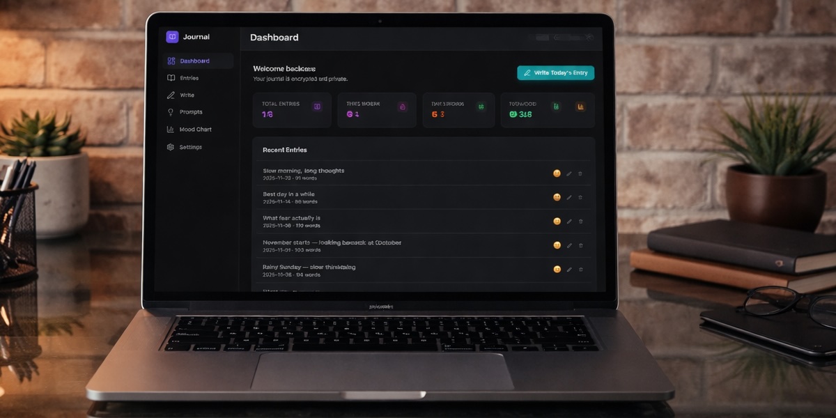 Projexions Journal screenshot